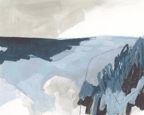 Sea Shading I Poster Print - June Erica Vess