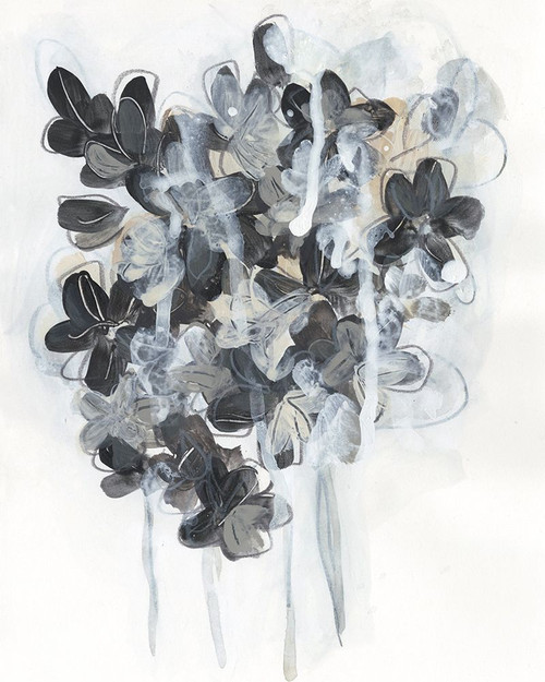 Monochrome Flora I Poster Print - June Erica Vess