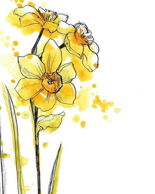 Spring Contours III Poster Print - June Erica Vess