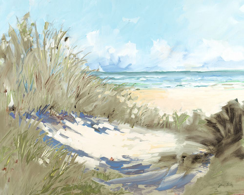 Soft Beach Dunes Poster Print - Jane Slivka