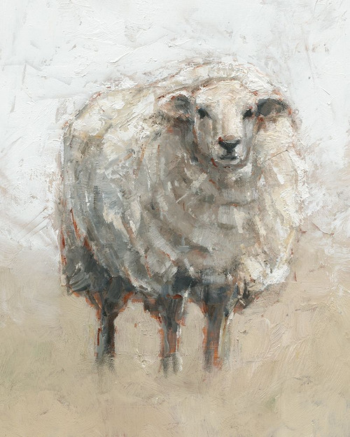 Fluffy Sheep II Poster Print - Ethan Harper