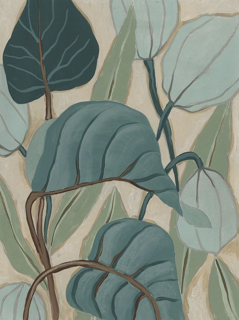 Slate Palms II Poster Print - June Erica Vess