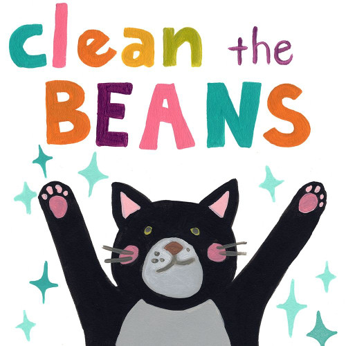 Cute Cat Bath I Poster Print - June Erica Vess