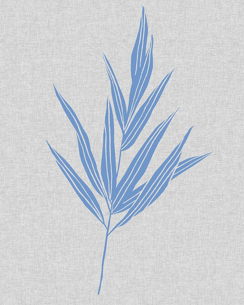 Blue Stem II Poster Print - Melissa Wang