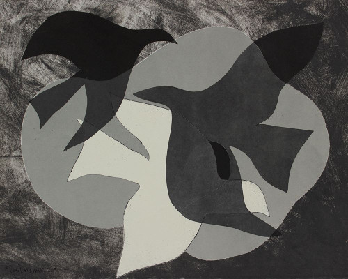 Dove Composition II Poster Print - Rob Delamater