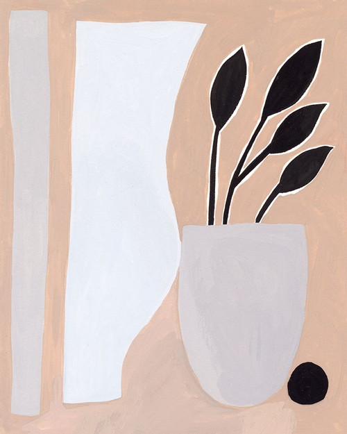 Pale Abstraction II Poster Print - Melissa Wang