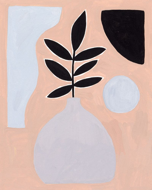 Pale Abstraction IV Poster Print - Melissa Wang