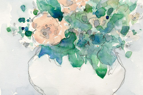 Pastel Arrangement I Poster Print - Samuel Dixon