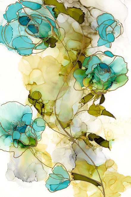 Flower Facets I Poster Print - Jennifer Goldberger
