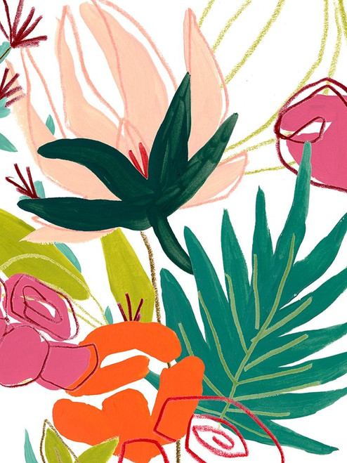 Tropical Confetti I Poster Print - June Erica Vess