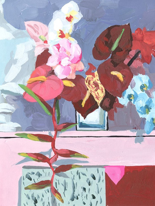 Flame Bouquet I Poster Print - Melissa Wang