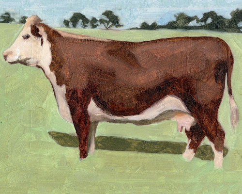 Wandering Fields I Poster Print - Melissa Wang