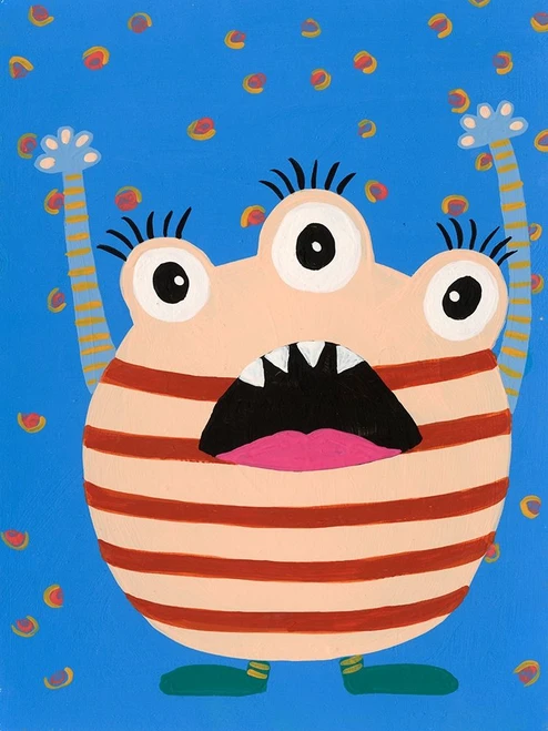 Happy Creatures IV Poster Print - Regina Moore