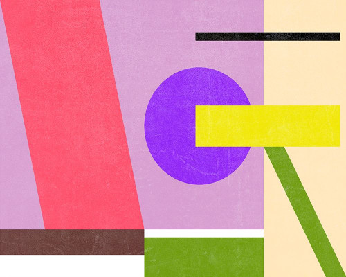 Color Composition IV Poster Print - Melissa Wang