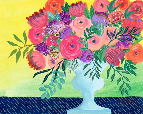 Imaginary Floral I Poster Print - Regina Moore