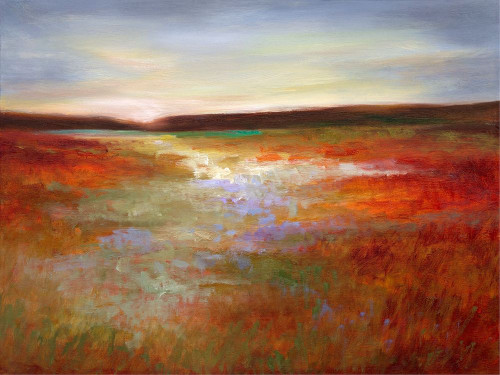 Light Across the Meadow I Poster Print - Sheila Finch