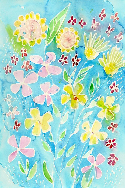 Snappy Floral II Poster Print - Regina Moore