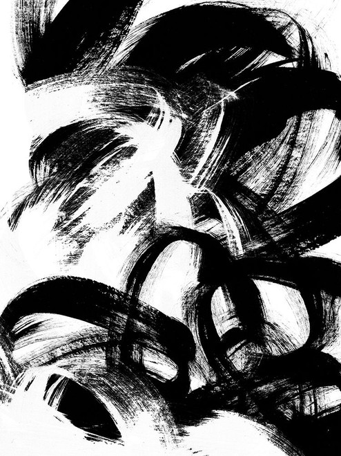 Onyx Swipe III Poster Print - June Erica Vess