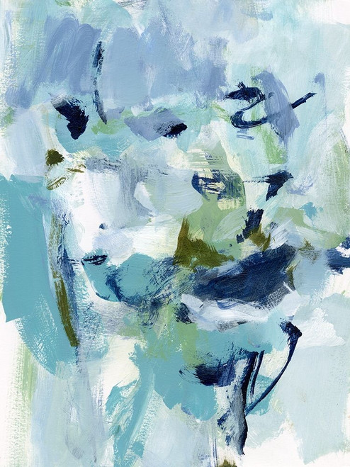Azure Abstract II Poster Print - Christina Long