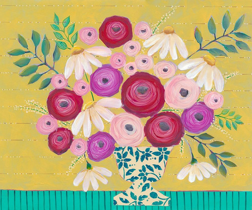 Bold Flowers II Poster Print - Regina Moore