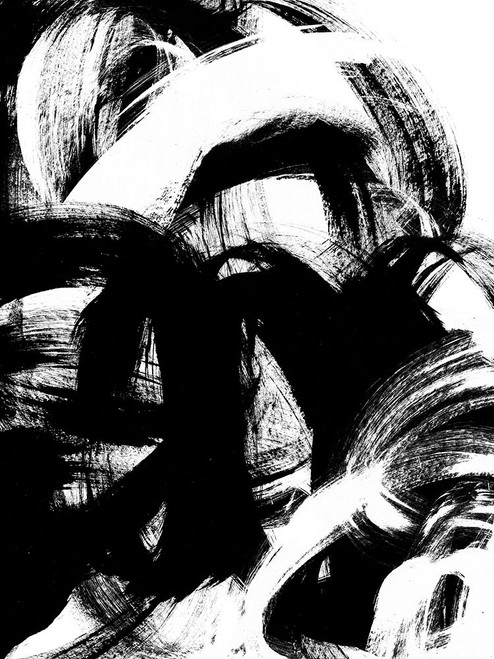 Onyx Swipe II Poster Print - June Erica Vess