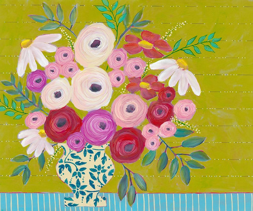 Bold Flowers I Poster Print - Regina Moore