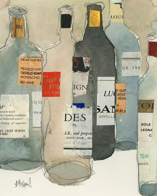 Wine Bar Moment I Poster Print - Samuel Dixon