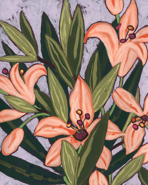 Island Lily I Poster Print - June Erica Vess
