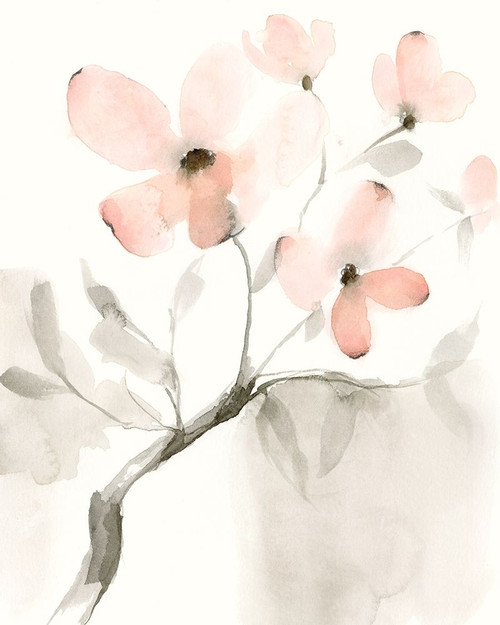 Dogwood Dream I Poster Print - Jennifer Goldberger