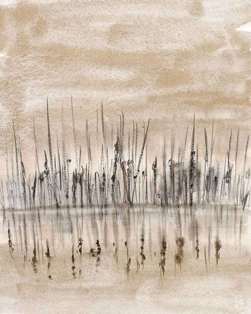 Marshline Reflection II Poster Print - Jennifer Goldberger