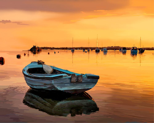 In the Golden Light III Poster Print - Emily Kalina