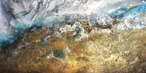 Metalicos y Texturas II Poster Print - Leticia Herrera