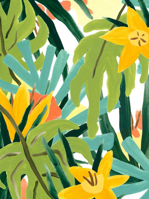 Palm Thatch I Poster Print - June Erica Vess