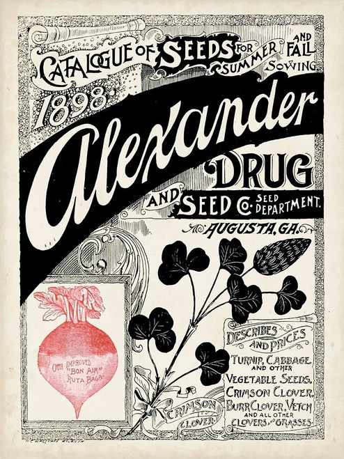 Antique Seed Packets XIV Poster Print - Unknown