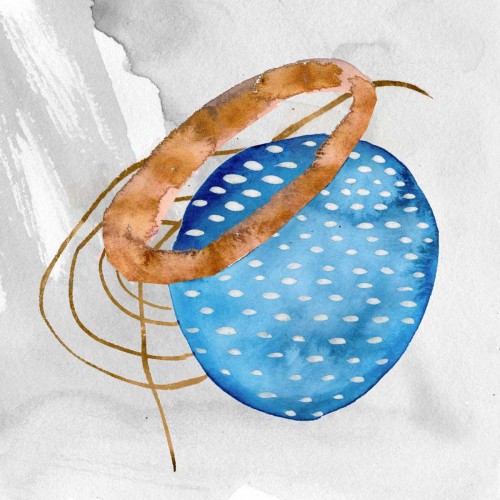 Cosmos and Sky III Poster Print - Melissa Wang