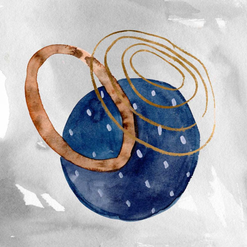 Cosmos and Sky V Poster Print - Melissa Wang