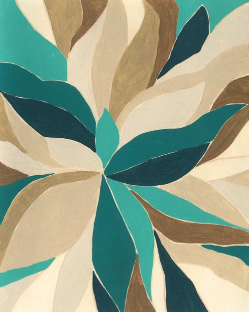 Colorblock Blossom I Poster Print - June Erica Vess