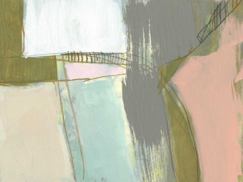 Segmented Spaces II Poster Print - Jennifer Goldberger