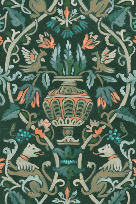 Verdant Tapestry I Poster Print - June Erica Vess