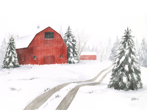 Evergreen Farm II Poster Print - Grace Popp