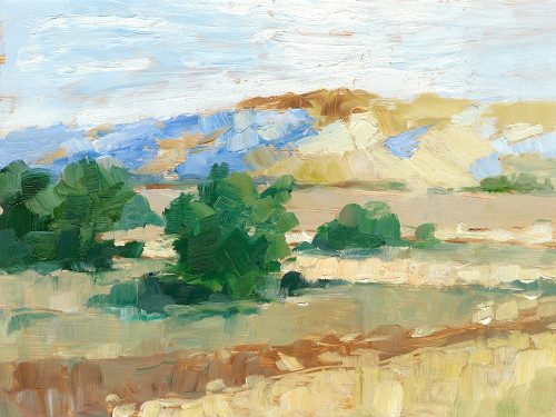 Sunny Field I Poster Print - Ethan Harper