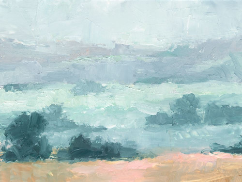 Pastel Valley I Poster Print - Ethan Harper