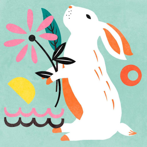 Easter Bunnies II Poster Print - Melissa Wang