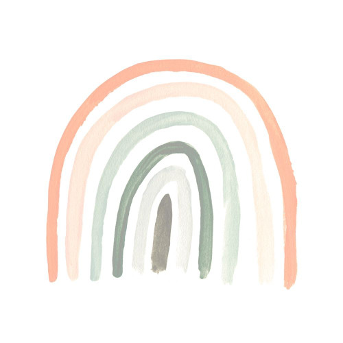 Sweet Rainbow I Poster Print - June Erica Vess