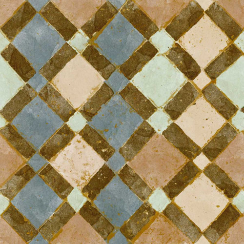 Tile of Squares II Poster Print - Alonzo Saunders