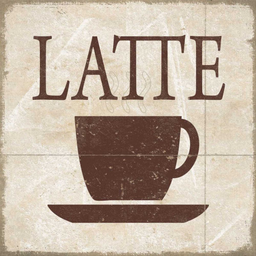 Simply Coffee IV Poster Print - Alonzo Saunders