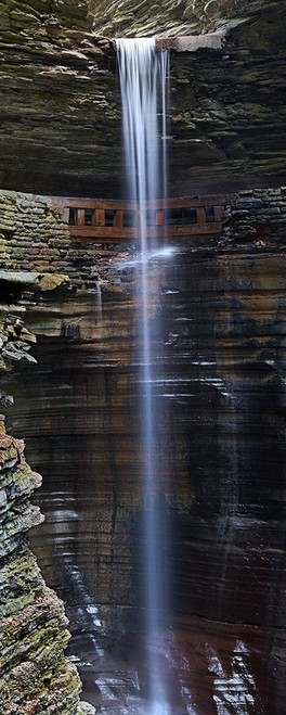 Vertical Water X Poster Print - James McLoughlin