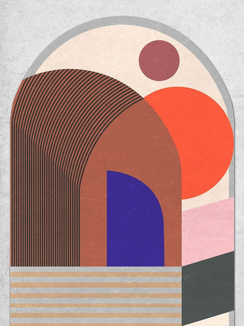 Sundown Meditation I Poster Print - Melissa Wang