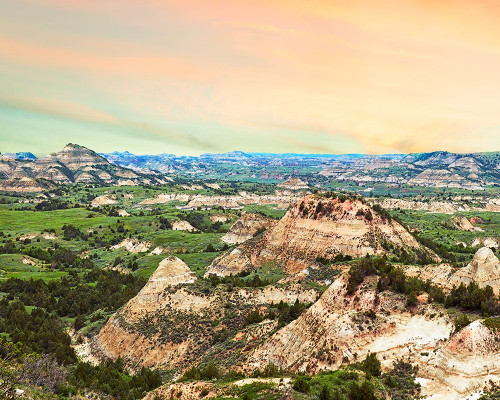 Badlands V Poster Print - James McLoughlin