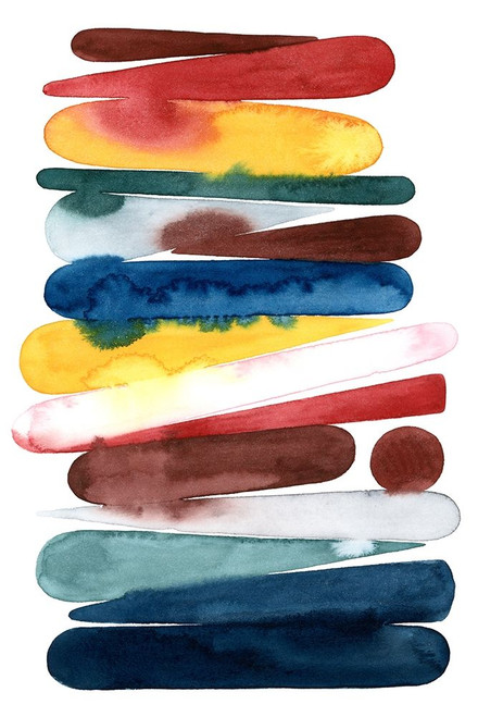Rainbow Strata I Poster Print - Grace Popp